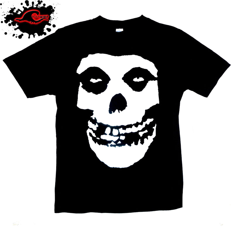 Misfits - Classic Fiend Skull - Band T-Shirt - Blackwave Clothing