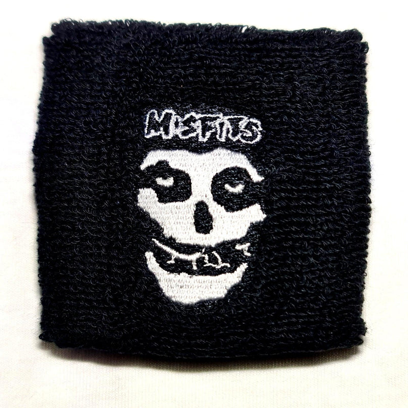 Misfits - Classic Fiend Skull - Wristband - Sweatband - Blackwave Clothing
