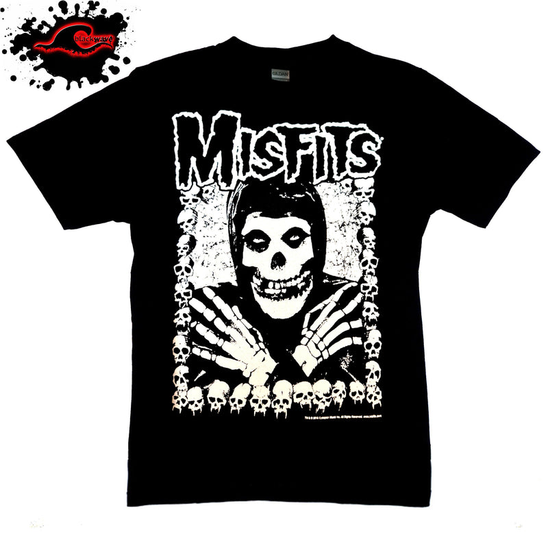 Misfits - I Want Your Skulls - Band T-Shirt In U.S XXL & XXXL - Blackwave Clothing