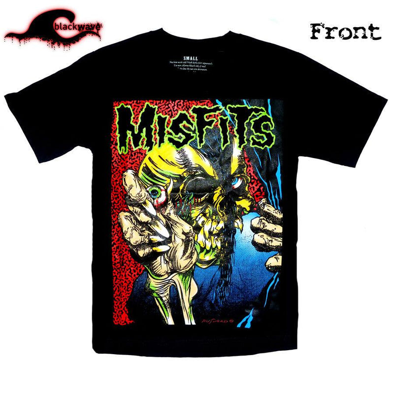 Misfits - Pushhead - Band T-Shirt - Blackwave Clothing