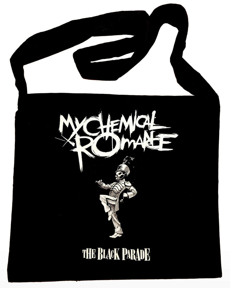 My Chemical Romance - Black Parade - Black Cotton Messenger Bag - Blackwave Clothing