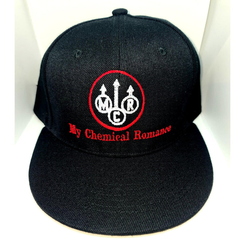 My Chemical Romance - MCR Circle - Black Double Snapback Cap - Blackwave Clothing