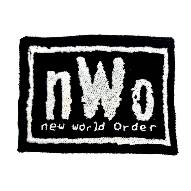 New World Order - NWO Wrestling - Iron On Embroidered Patch - Blackwave Clothing