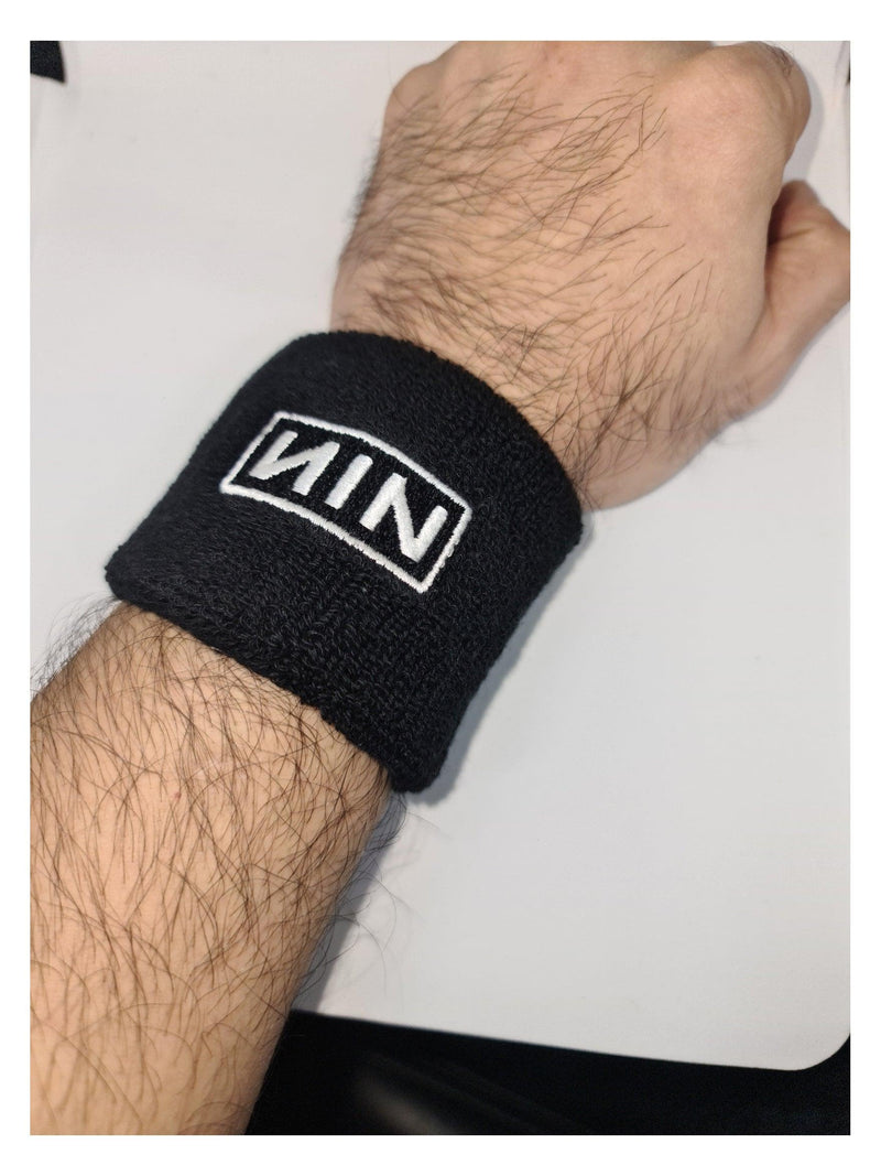 Nine Inch Nails - NIN Emblem - Wristband - Sweatband - Blackwave Clothing