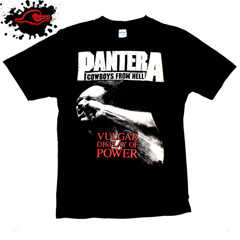 Pantera - Vulgar Display Of Power - Classic Band T-Shirt - Blackwave Clothing
