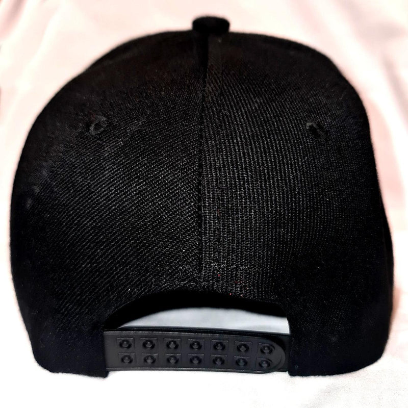 Rammstein - Classic - Black Double Snapback Cap - Blackwave Clothing