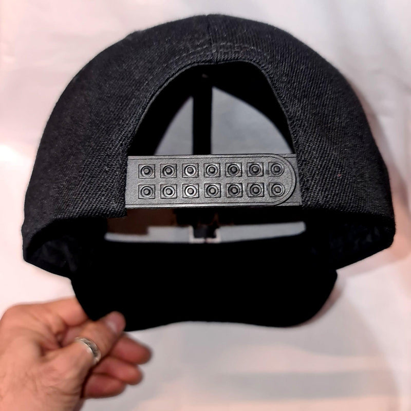 Rammstein - Classic - Black Double Snapback Cap - Blackwave Clothing