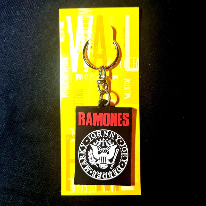 Ramones - Rubber Key Ring - Blackwave Clothing