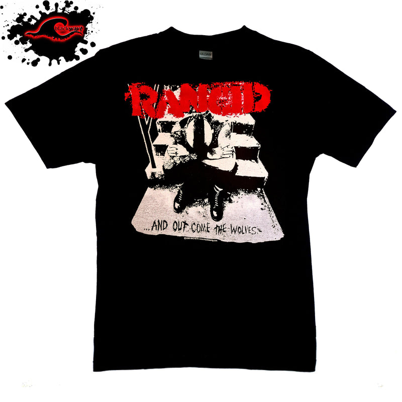 Rancid - Out Comes The Wolves - Band T-Shirt - Blackwave Clothing