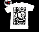 Rise Against - Collage - Kings Road Merch - Official Licensed White Band T-Shirt - Blackwave Clothing