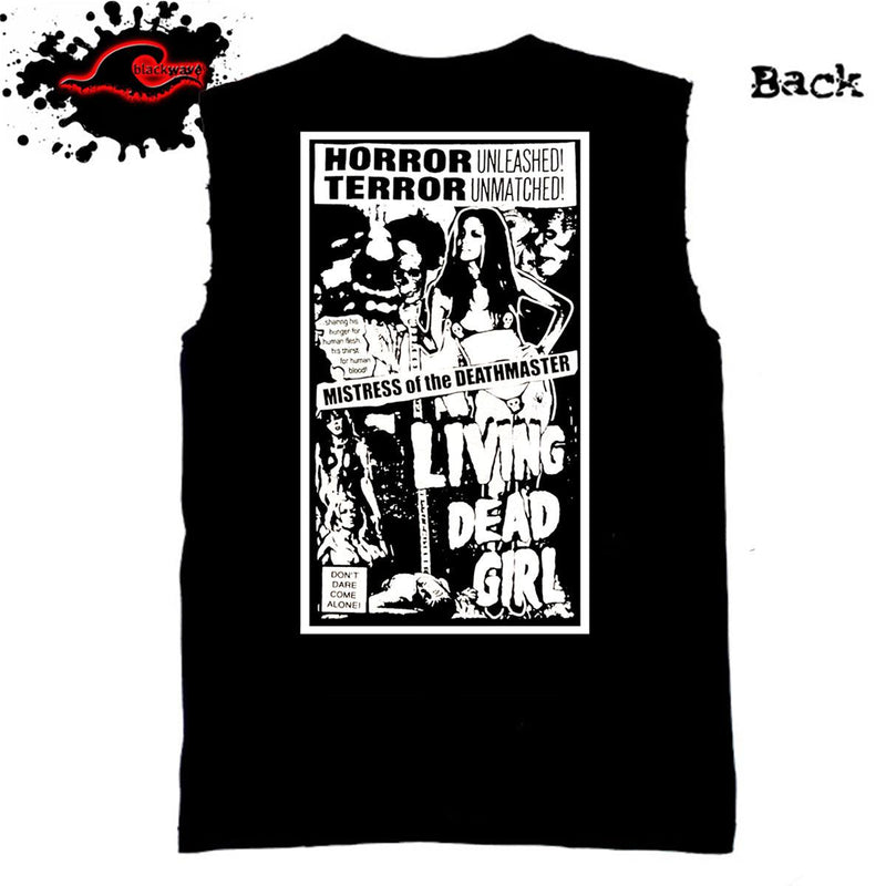 Rob Zombie - Living Dead Girl - (Restocked) - Frayed-Cut Modified Singlet - Blackwave Clothing