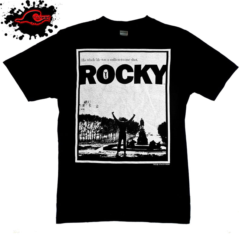 Rocky - Million To One - Movie T-Shirt - Blackwave Clothing