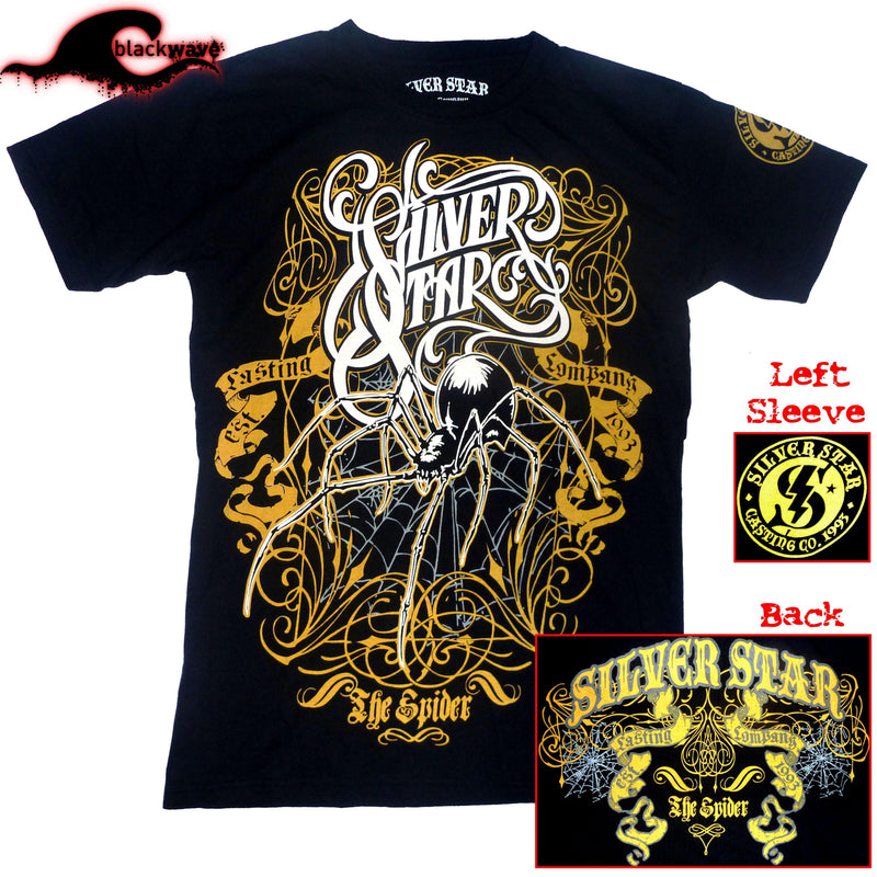 Silverstar - Anderson Spider SIlva - MMA T-Shirt - Blackwave Clothing
