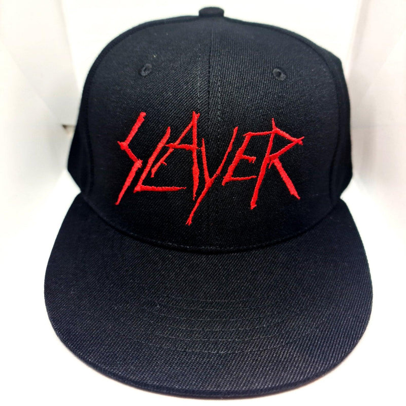 Slayer - Classic - Black Double Snapback Cap - Blackwave Clothing