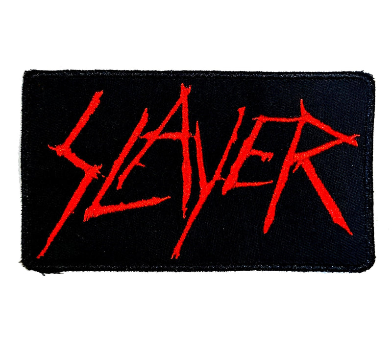 Slayer - Iron On Embroidered Patch - Blackwave Clothing