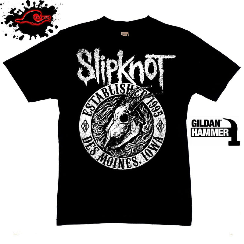 Slipknot - Established 1995 - Band T-Shirt (Restocked) - Blackwave Clothing