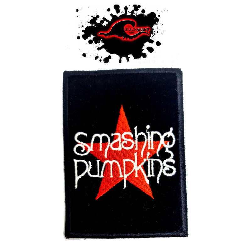 Smashing Pumpkins - Star - Iron On Embroidered Patch - Blackwave Clothing
