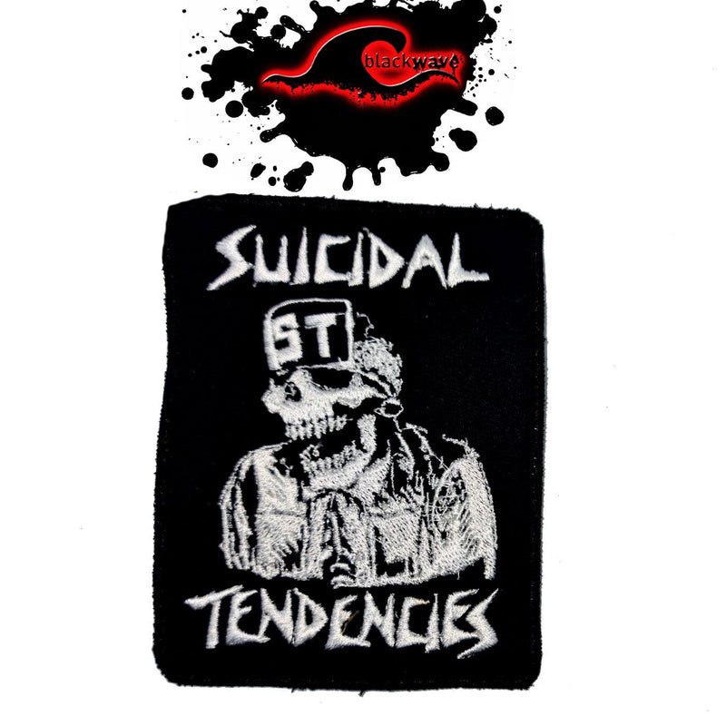 Suicidal Tendencies - Iron On Embroidered Patch - Blackwave Clothing