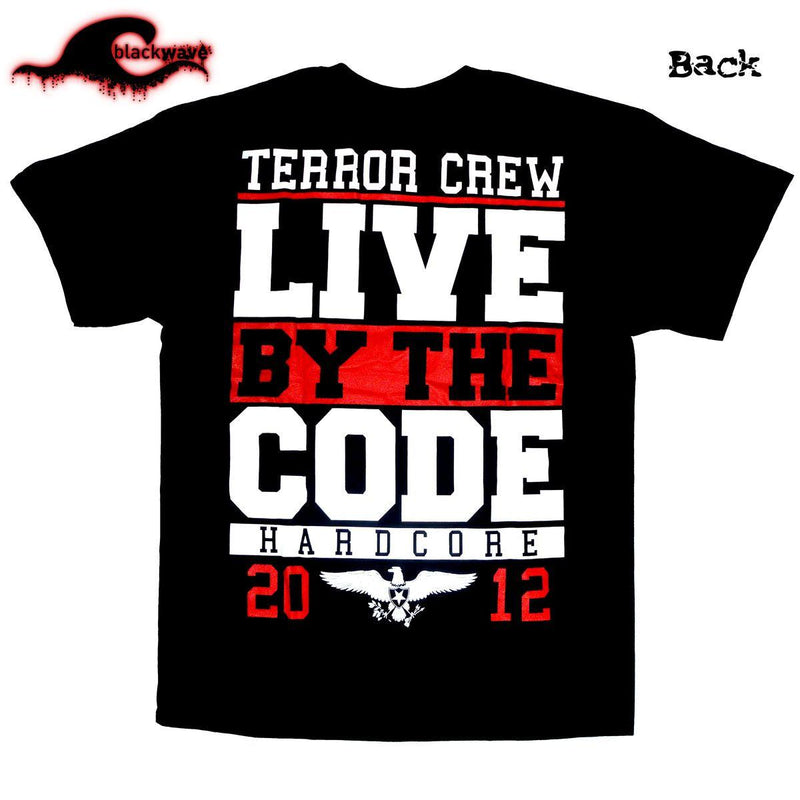 Terror - Live By The Code - Official Band T-Shirt - Blackwave Clothing