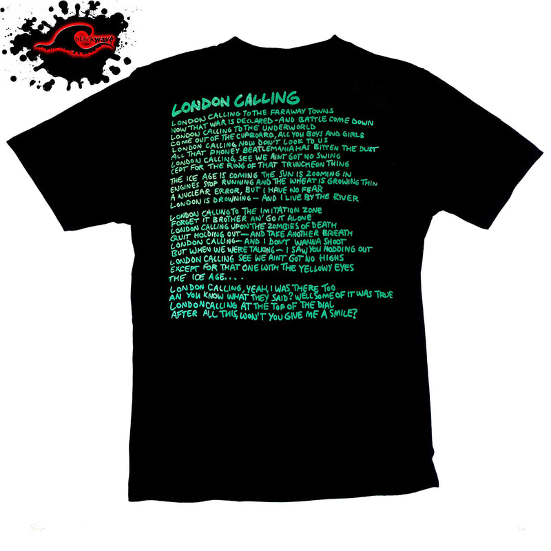 The Clash - London Calling - Band T-Shirt - Blackwave Clothing