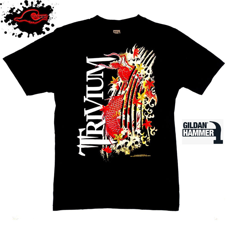 Trivium - Japanese Dragon - Band T-Shirt - Blackwave Clothing