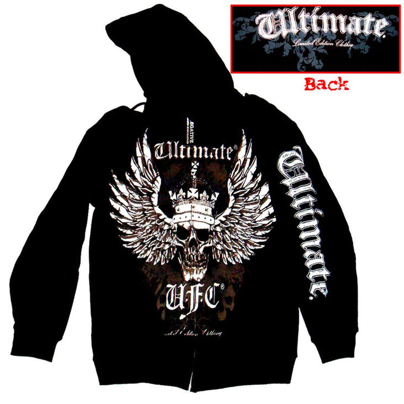 UFC - Limited Edition - Negative Clothing Seamless Zip - Band Hoodie - Blackwave Clothing