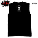 Venom - Vintage Logo - Anti-hero or Superhero Frayed-Cut Modified Marvel Singlet - Blackwave Clothing