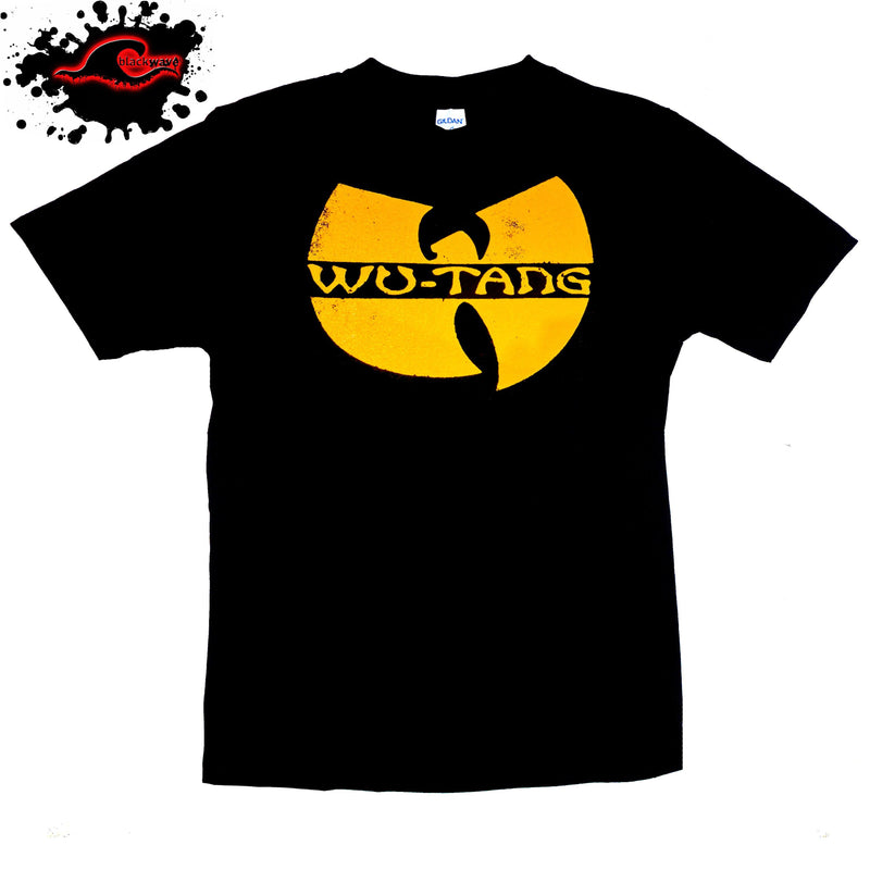 Wu Tang Clan - Vintaged Classic Logo - Band T-Shirt In XXL & XXXL - Blackwave Clothing